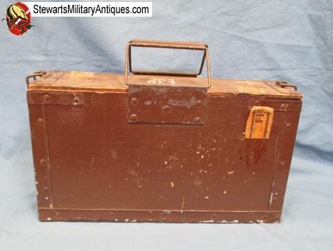 English ww2 Vintage British Army .303 Ammunition Crate Box WW2