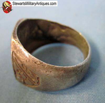 Stewarts Military Antiques - - US WWII Soldiers Ring, Manila, PI 1945 ...