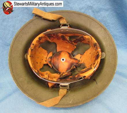 Stewarts Military Antiques - - US WWII M1917A1 Kelly Helmet, Complete ...