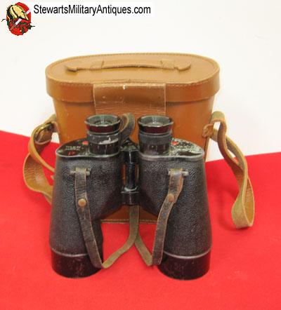 Canadian WWII 7x50 Binoculars & Case, 1944
