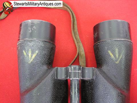 Canadian WWII 7x50 Binoculars & Case, 1944