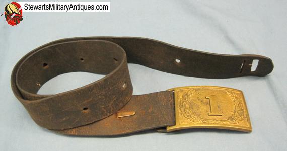 Stewarts Military Antiques - - US Post Civil War Militia Belt Plate ...