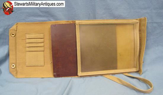 British WWII Canvas Mapcase 1944.