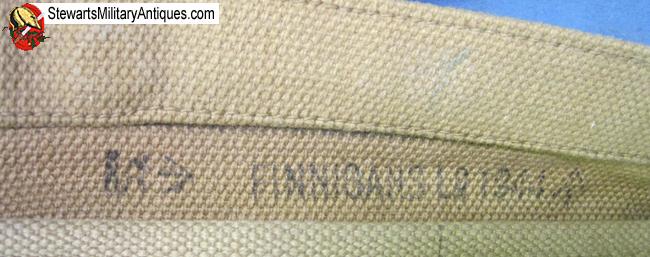 British WWII Canvas Mapcase 1944.