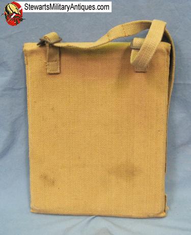 British WWII Canvas Mapcase 1944.