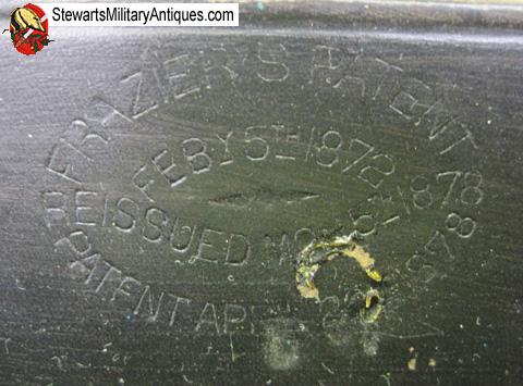 US Indian Wars Era Frazier Patent Cartridge Box