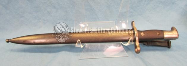 US M1892 30-40 Krag Bayonet, 1901 Dated, 376569