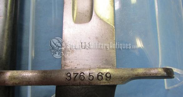 US M1892 30-40 Krag Bayonet, 1901 Dated, 376569