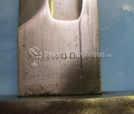 US M1892 30-40 Krag Bayonet, 1901 Dated, 376569