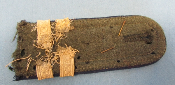 German WWII Army Medical NCO Shoulder Strap, Veterans Estate