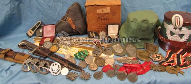 German WWII Army Medical NCO Shoulder Strap, Veterans Estate