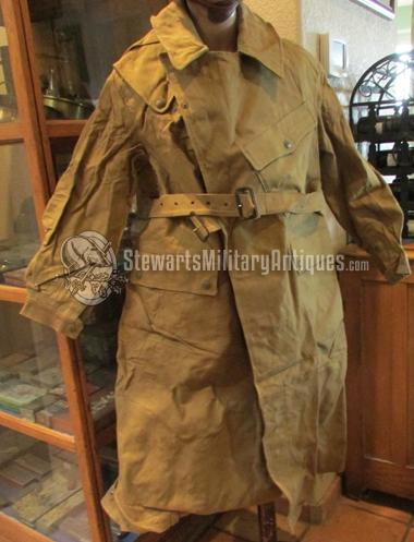 Stewarts Military Antiques - - British WWII Dispatch Rider Rubberized ...
