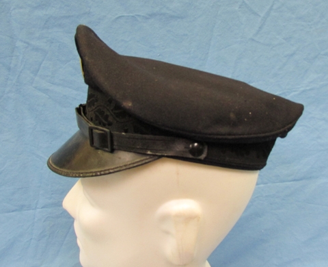 Stewarts Military Antiques - - German WWII DAF Enlisted Visor Hat - $195.00