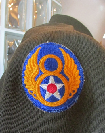 US WWII USAAF Officers B-13 Flying Jacket, Size 36