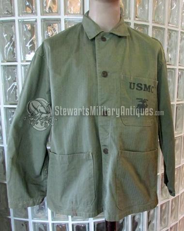 US WWII P1941 USMC HBT Utility Jacket