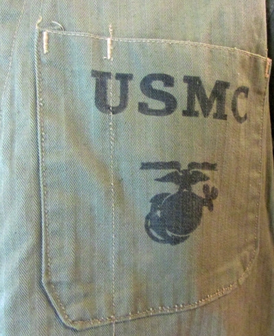 US WWII P1941 USMC HBT Utility Jacket