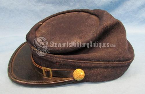 US Indian Wars, M1889 Regulation Army Enlisted Forage Cap, Horstmann Contract 1891