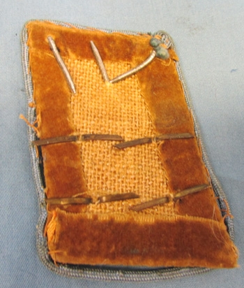 German WWII NSDAP Obergemeinschaftsleiter Collar Tab, Gau Level