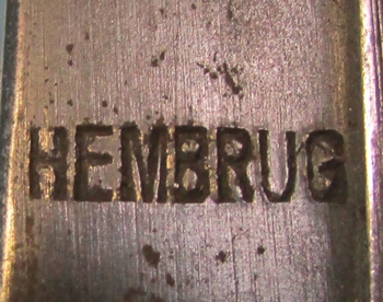 Dutch M1895 Mannlicher Bayonet, Hembrug Mfg