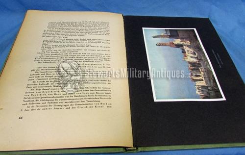 German WWII 3-D Stereoscope Book, Der Kampf im Westen