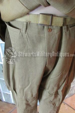 US WWI Doughboy Officers Wool Tunic & Breeches
