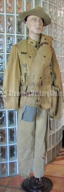 US Cicra 1905 Army Tunic & Equipment Lot