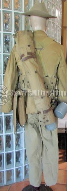 US Cicra 1905 Army Tunic & Equipment Lot