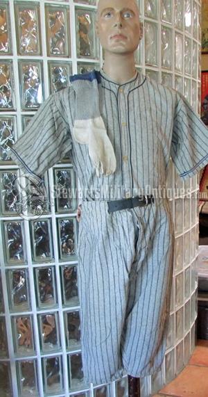 1920s - 30s Wool Sun Collar St. Marcus Baseball Uniform - Matthew Bullock  Auctioneers