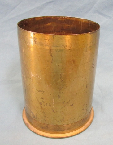 Stewarts Military Antiques - - German WWII Brass Artillery Shell