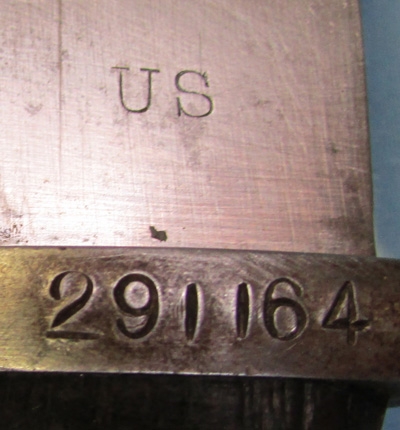 US M1892 3040 Krag Bayonet 1901 Dated, 291164