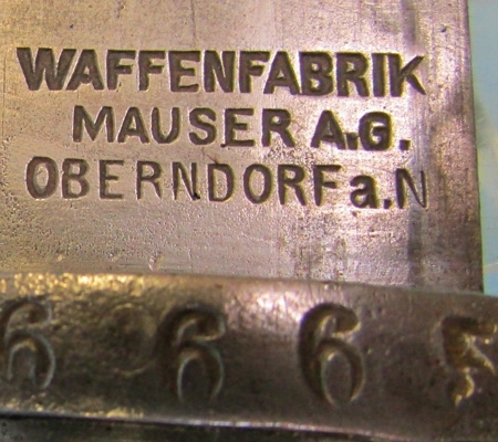 German WWI M98/05 Bayonet, Mauser Manufacture