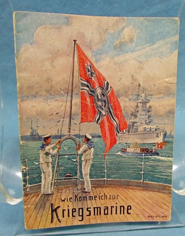 German WWII Kriegsmarine Recruiting Booklet