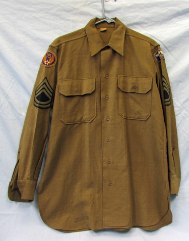 ww2 us army wool shirt