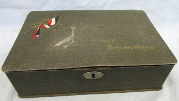 German WWI, Patriotic Letter or Document Box