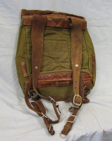 German WWII M1934Tornister, 1940 Dated, Brown Leather