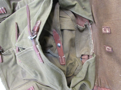 German WWII M1934Tornister, 1940 Dated, Brown Leather