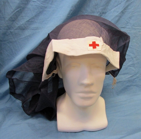 Stewarts Military Antiques - - US WWI Nurse Hat Veil and Insignia - $45.00