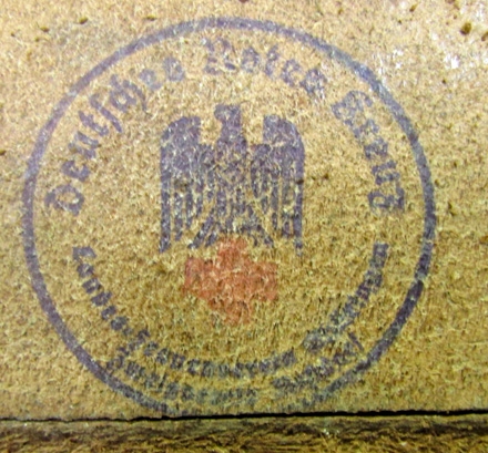 German WWII NSRL Leather Medical Verbandtasche