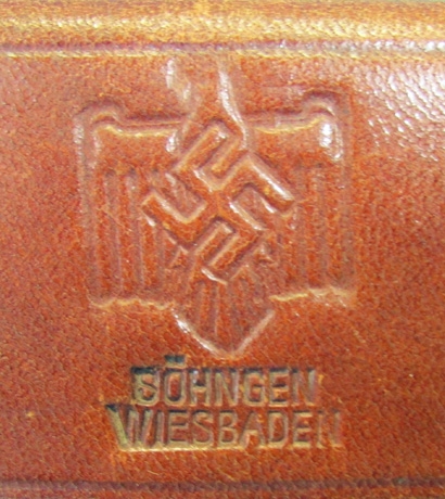 German WWII NSRL Leather Medical Verbandtasche