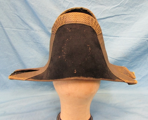 Stewarts Military Antiques - - British Mid 19th Century Fore & Aft Hat -  $125.00