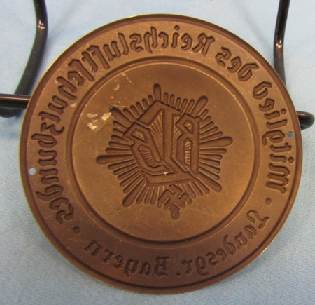 Stewarts Military Antiques - - German WWII Luftschutz RLB Plaque ...