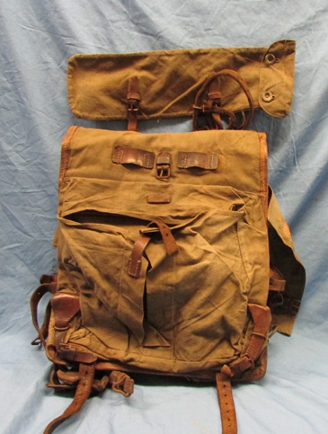 Stewarts Military Antiques - - German WWI 1915 Tornister & Tentpole Bag ...