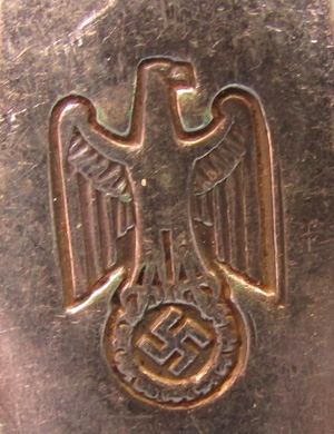 German WWII NSDAP Dinner Fork, Gebruder Hepp