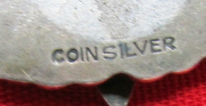 US WWII USAAF 3 Inch Bombardier Wings, Juarez Pattern, Coin Silver