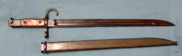 Japanese WWII, Type 30 Bayonet, Matsushita Kinzoku, Arrow-M Proof