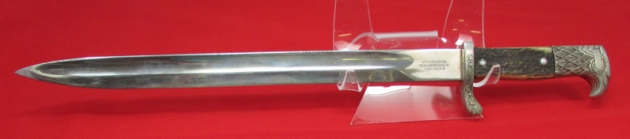 German WWII Enlisted Police Bayonet,, WKC Mfg.