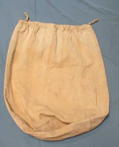 US WWI Doughboy Canvas Duffle Bag, Tank Corps, Identified