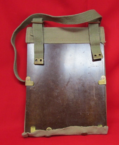 British WWII Canvas Mapcase with Strap