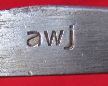 German WWII Fallschirmjager RZ-20 Quick Release Buckle, awj Code