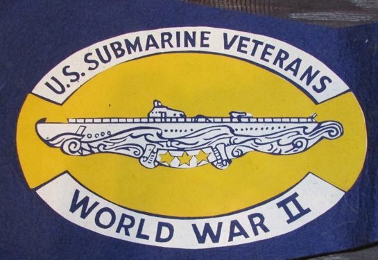 US Post WWII Submarine Veterans of WWII Souvenir Pennant